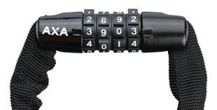 Grandininė spyna AXA, juodas kaina ir informacija | Užraktai dviračiams | pigu.lt