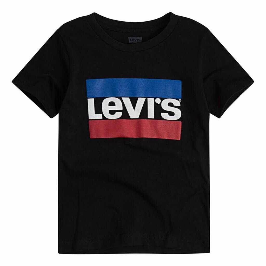 Levi's marškinėliai berniukams S6495272, juodi kaina ir informacija | Marškinėliai berniukams | pigu.lt