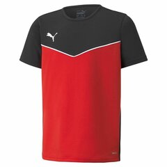 Детский Футболка с коротким рукавом Puma individualRISE Красный Чёрный цена и информация | Рубашки для мальчиков | pigu.lt