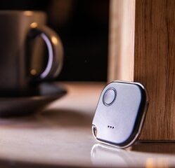 Кнопка активации действия и сцены Shelly BLU Button 1 с управлением через Bluetooth, черная цена и информация | Системы безопасности, контроллеры | pigu.lt