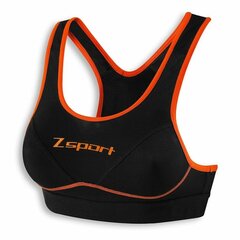 Sportinė liemenėlė moterims Zsport Runline100 S6479760, juoda kaina ir informacija | Sportinė apranga moterims | pigu.lt