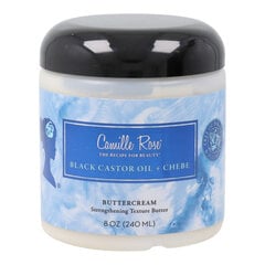 Plaukų kremas Camille Rose Black Castor Oil Chebe, 240 ml kaina ir informacija | Priemonės plaukų stiprinimui | pigu.lt