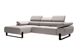 Kairinė kampinė sofa Bogart Verica Mini, pilka kaina ir informacija | Minkšti kampai | pigu.lt