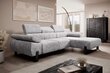 Dešininė kampinė sofa Bogart Verica Mini, pilka цена и информация | Minkšti kampai | pigu.lt