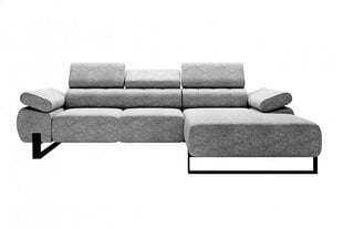 Dešininė kampinė sofa Bogart Verica Mini, pilka kaina ir informacija | Minkšti kampai | pigu.lt