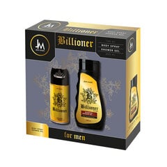 Kosmetikos rinkinys Jean Marc Billioner vyrams: purškiamas dezodorantas, 150 ml + dušo želė, 300 ml цена и информация | Масла, гели для душа | pigu.lt
