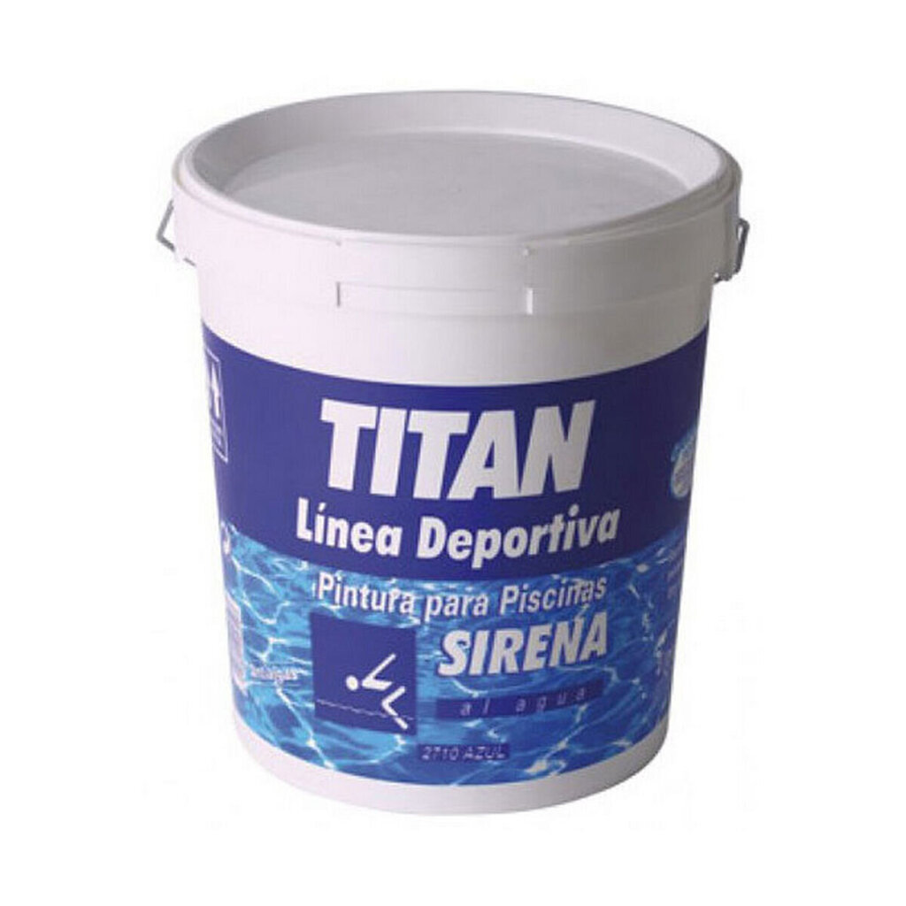 Akriliniai dažai Titan Sirena 183271004 Mėlyna 4 L цена и информация | Dažai | pigu.lt