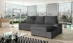 Dešininė kampinė sofa Negro, pilka