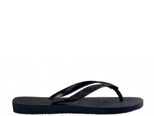 Top black havaianas for women's black 40000290090 40000290090 цена и информация | Мужские шлепанцы, босоножки | pigu.lt