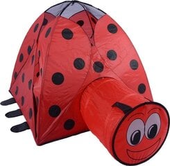 Vaikiška palapinė - tunelis Krea Ladybug kaina ir informacija | Vaikų žaidimų nameliai | pigu.lt