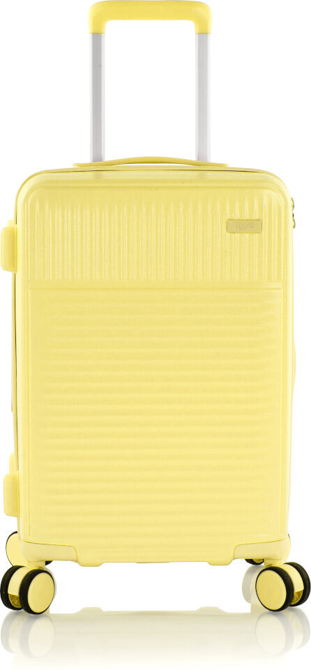 Mažas lagaminas Heys Pastel Yellow, S, geltonas kaina ir informacija | Lagaminai, kelioniniai krepšiai | pigu.lt