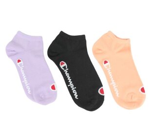 3pk sneaker socks champion legacy moterims black u24560ps133 U24560PS133 kaina ir informacija | Moteriškos kojinės | pigu.lt