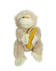 Minkštas žaislas Beždžionėlė M3227 Sandy, 28 cm kaina ir informacija | Minkšti (pliušiniai) žaislai | pigu.lt