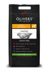 Olivers беззерновой корм для щенков с птицей Puppy Start Grain Free S, 4кг цена и информация |  Сухой корм для собак | pigu.lt