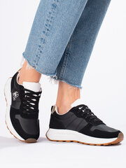 Laisvalaikio batai moterims W.Potocki POL81764.2683, juodi цена и информация | Спортивная обувь, кроссовки для женщин | pigu.lt