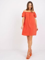 Suknelė moterims Factory Price, oranžinė kaina ir informacija | Suknelės | pigu.lt