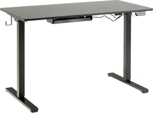 Письменный стол Actona Cairo, черный цвет цена и информация | Компьютерные, письменные столы | pigu.lt