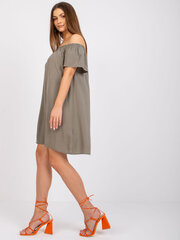 Suknelė moterims Factory Price 4063813250198, žalia kaina ir informacija | Suknelės | pigu.lt