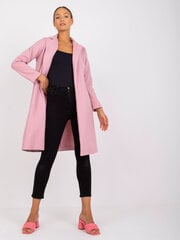 Paltas moterims Rue Paris, rožinis цена и информация | Женские пальто | pigu.lt