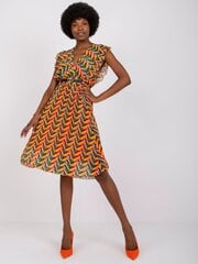 Suknelė moterims 2016103160426, oranžinė kaina ir informacija | Suknelės | pigu.lt