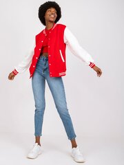 Džemperis moterims Ex Moda 2016103160730, raudonas kaina ir informacija | Džemperiai moterims | pigu.lt