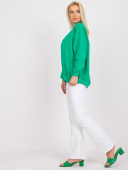 Džemperis moterims Basic Feel Good, žalias kaina ir informacija | Džemperiai moterims | pigu.lt