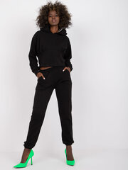 Laisvalaikio kostiumėlis moterims Ex Moda, juodas kaina ir informacija | Kostiumėliai moterims | pigu.lt