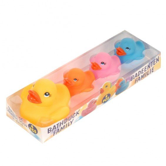 Vonios žaislas Bath Duck Family kaina ir informacija | Žaislai kūdikiams | pigu.lt