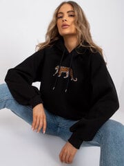 Džemperis moterims Ex Moda 2016103171705, juodas kaina ir informacija | Džemperiai moterims | pigu.lt