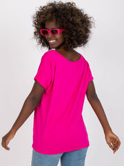 Marškinėliai moterims Basic Feel Good 2016103175567, rožiniai kaina ir informacija | Marškinėliai moterims | pigu.lt