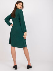 Женское платье цвета хаки с оборкой цена и информация | Платья | pigu.lt