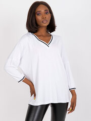 Белая блузка с шарфом цена и информация | Женские блузки, рубашки | pigu.lt