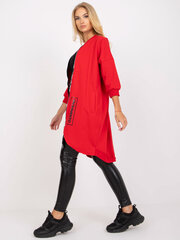 Megztinis moterims Relevance, raudonas kaina ir informacija | Džemperiai moterims | pigu.lt