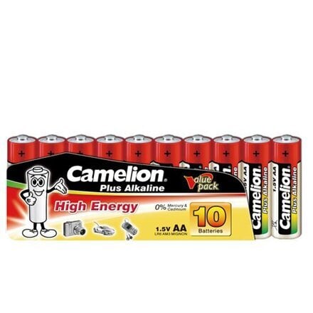 Camelion elementai Plus Alkaline, AA/LR06, 24x10 vnt. kaina ir informacija | Elementai | pigu.lt