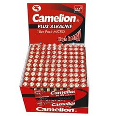 Camelion elementai Plus Alkaline, 1.5 V, AAA/LR03, 20x10 vnt. kaina ir informacija | Elementai | pigu.lt