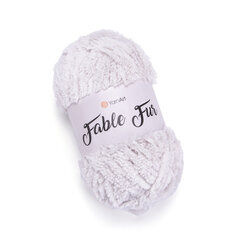 Пряжа для вязания YarnArt Fable Fur 100г, цвет 967 цена и информация | Принадлежности для вязания | pigu.lt