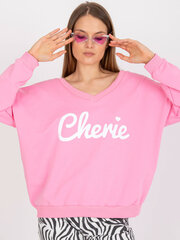 Džemperis moterims Fancy, rožinis kaina ir informacija | Džemperiai moterims | pigu.lt