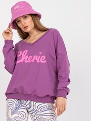 Džemperis moterims Fancy 2016103206162, violetinis kaina ir informacija | Džemperiai moterims | pigu.lt