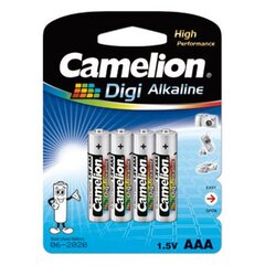 Элемент питания Camelion Digi Alkaline, 4 шт. цена и информация | Батарейки | pigu.lt