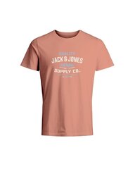 Мужская футболка JACK & JONES 12238935*04, персиковая, 5715418703249 цена и информация | Мужские футболки | pigu.lt