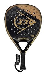 Padel raketė Dunlop Aero-Star Pro, juoda/geltona kaina ir informacija | Lauko teniso prekės | pigu.lt