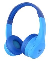 Motorola Kids Headphones Moto JR300 Built-in microphone Over-Ear Wireless Bluetooth Bluetooth Blue цена и информация | Наушники | pigu.lt