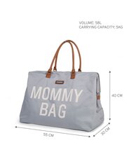 Mamos rankinė Childhome Mommy Bag, pilka цена и информация | Аксессуары для колясок | pigu.lt