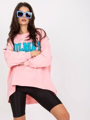 Džemperis moterims Fancy 2016103223381, rožinis цена и информация | Женские толстовки | pigu.lt
