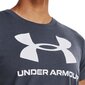 Marškinėliai moterims Under Armour, pilki kaina ir informacija | Marškinėliai moterims | pigu.lt