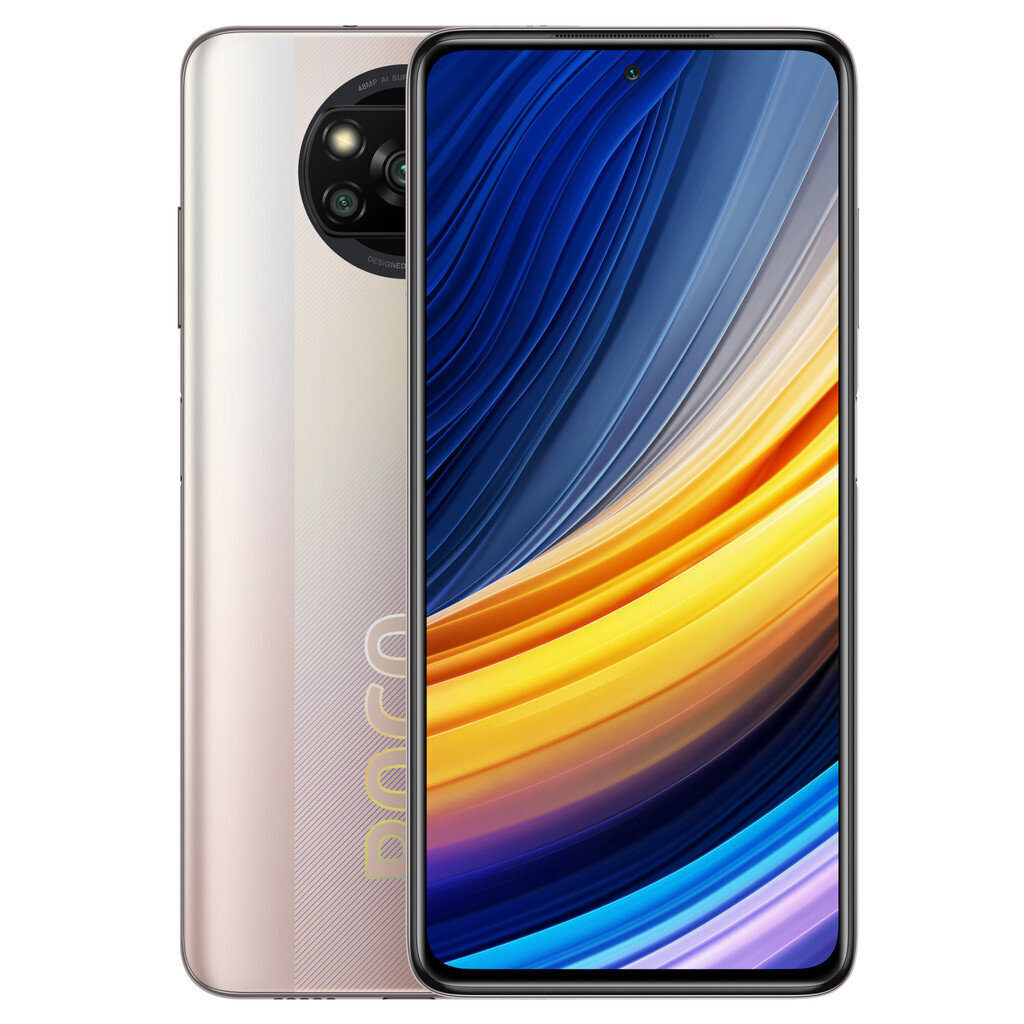 Prekė su pažeista pakuote. Poco X3 Pro 256GB Metal Bronze kaina ir informacija | Mobilieji telefonai, foto ir video prekės su pažeista pakuote | pigu.lt