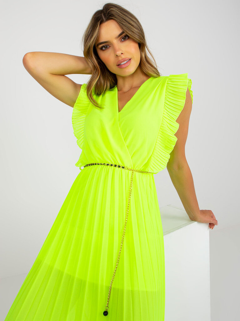 Suknelė moterims Italy Moda, geltona цена и информация | Suknelės | pigu.lt
