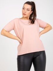 Marškinėliai moterims Relevance 2016103233052, rožiniai цена и информация | Футболка женская | pigu.lt
