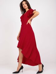 Женское красное приталенное платье цена и информация | Платья | pigu.lt