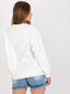Džemperis moterims Fancy, baltas kaina ir informacija | Džemperiai moterims | pigu.lt